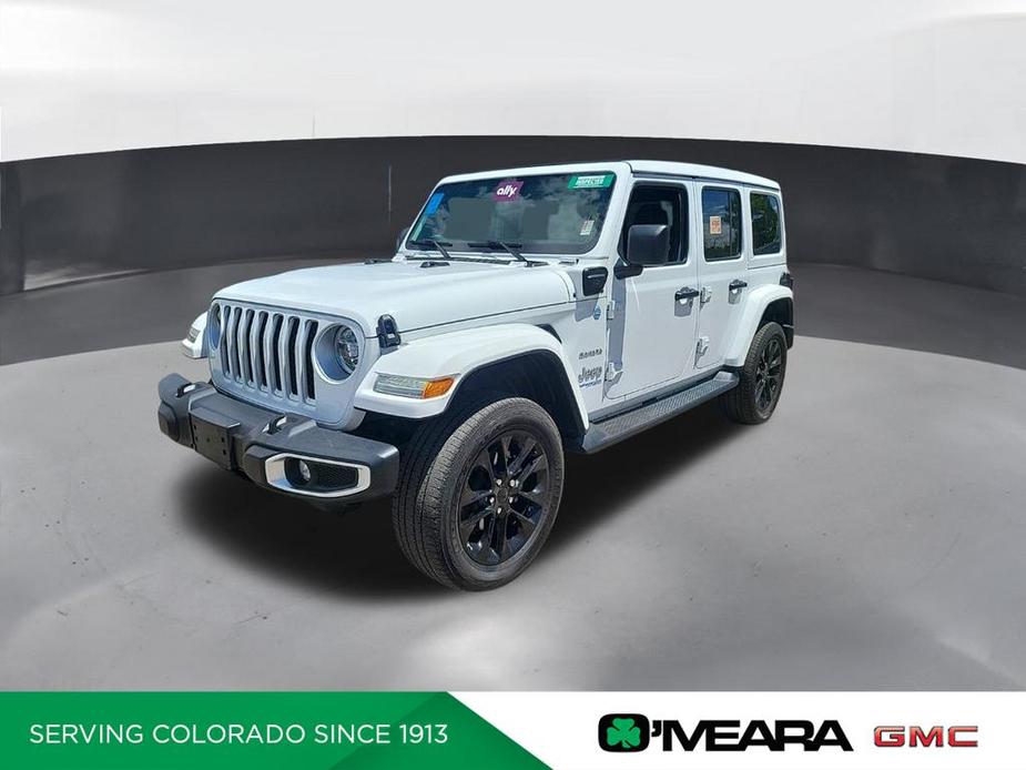 used 2021 Jeep Wrangler Unlimited 4xe car, priced at $37,233