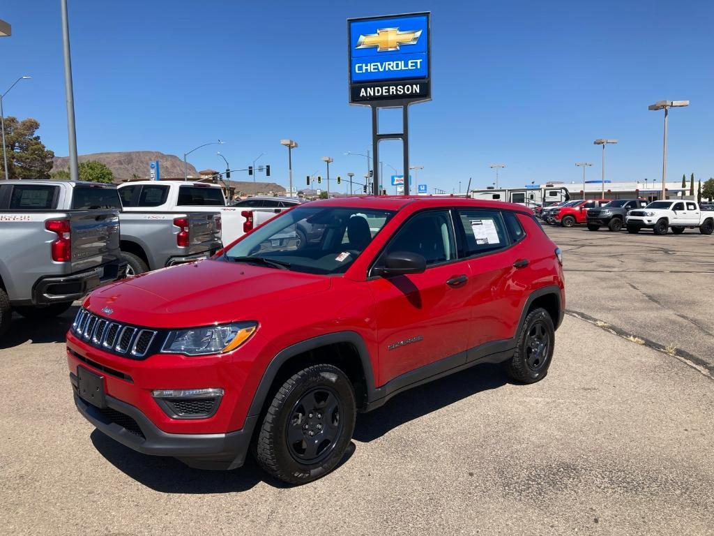 used 2020 Jeep Compass car, priced at $18,474