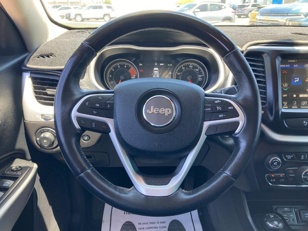 used 2017 Jeep Cherokee car, priced at $16,211