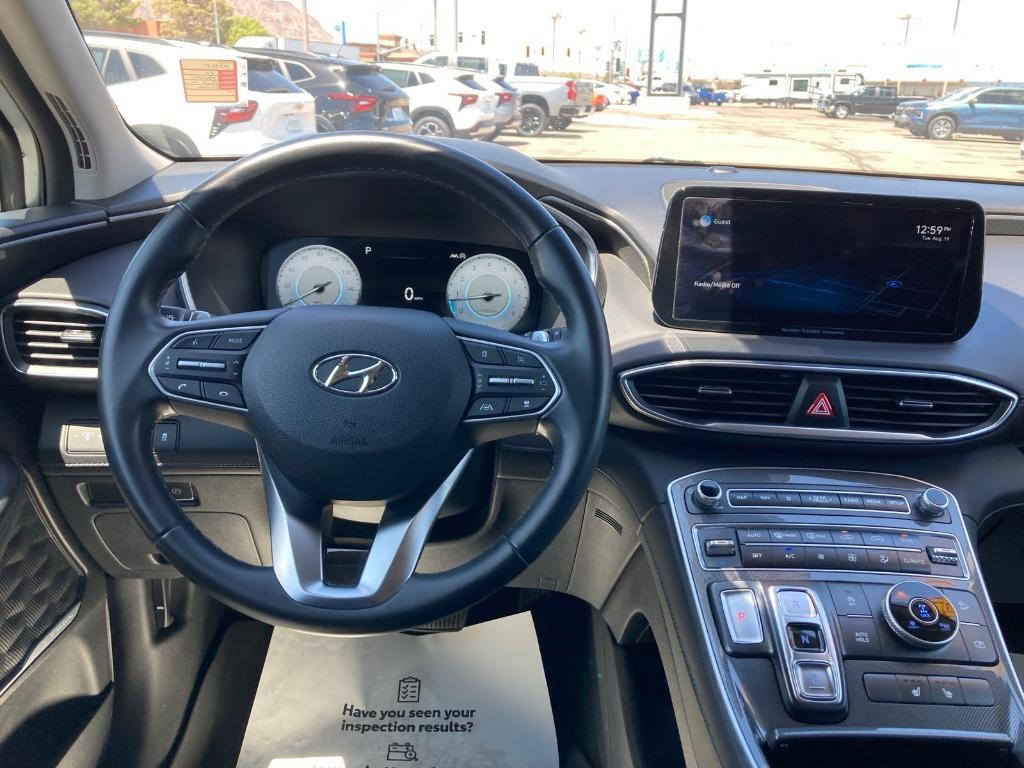used 2022 Hyundai Santa Fe car, priced at $22,925