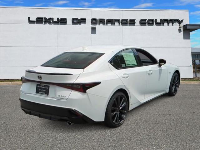 new 2025 Lexus IS 350 car, priced at $51,775