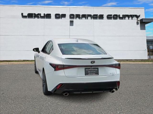 new 2025 Lexus IS 350 car, priced at $51,775
