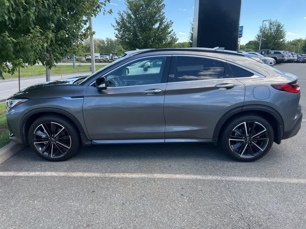 used 2022 INFINITI QX55 car, priced at $31,998