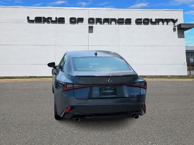 used 2023 Lexus IS 350 car, priced at $43,991