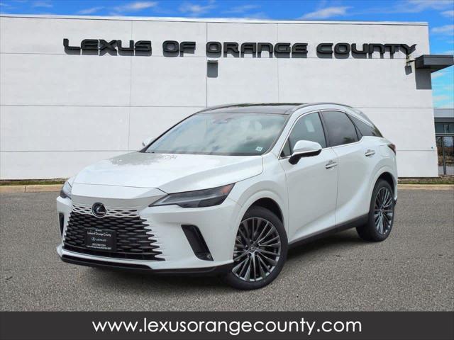 new 2025 Lexus RX 450h+ car, priced at $77,405