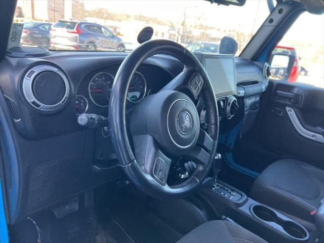 used 2017 Jeep Wrangler Unlimited car, priced at $17,998