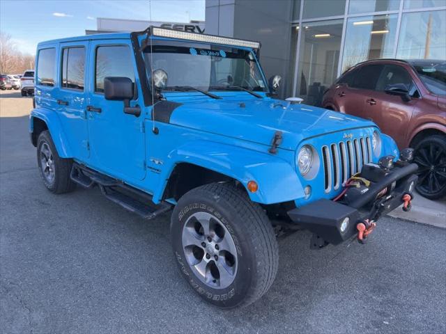 used 2017 Jeep Wrangler Unlimited car, priced at $17,998