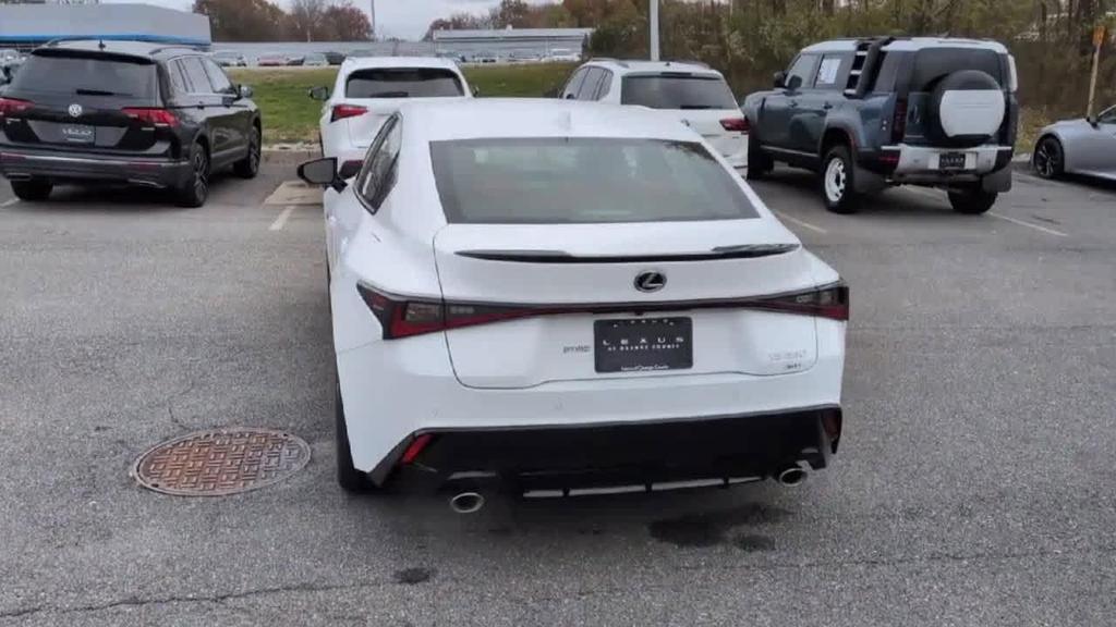 new 2025 Lexus IS 350 car, priced at $53,148