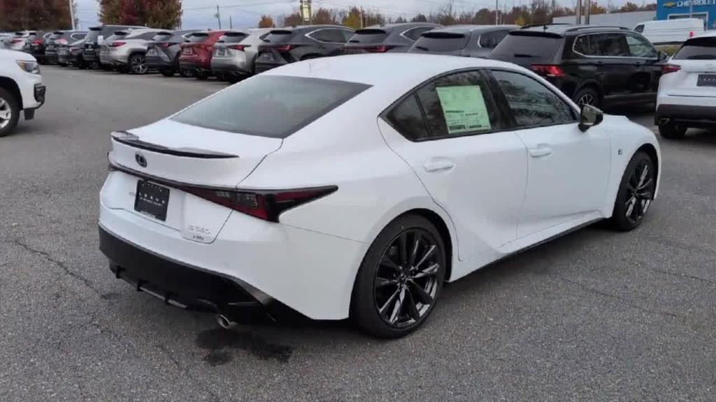 new 2025 Lexus IS 350 car, priced at $53,148