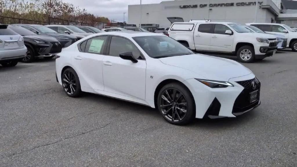 new 2025 Lexus IS 350 car, priced at $53,148