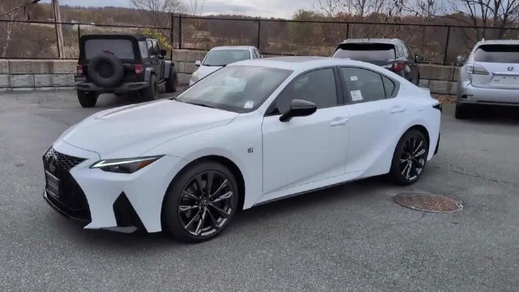 new 2025 Lexus IS 350 car, priced at $53,148