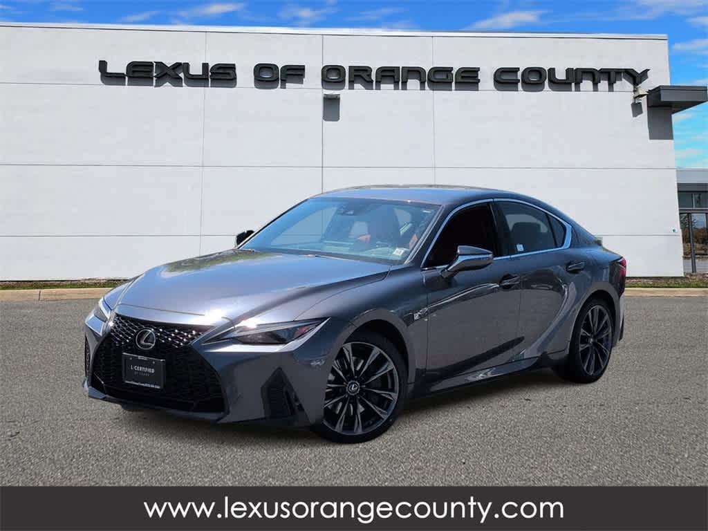 used 2021 Lexus IS 350 car, priced at $37,398