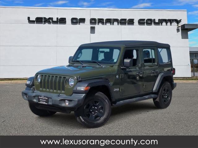 used 2021 Jeep Wrangler Unlimited car, priced at $27,230