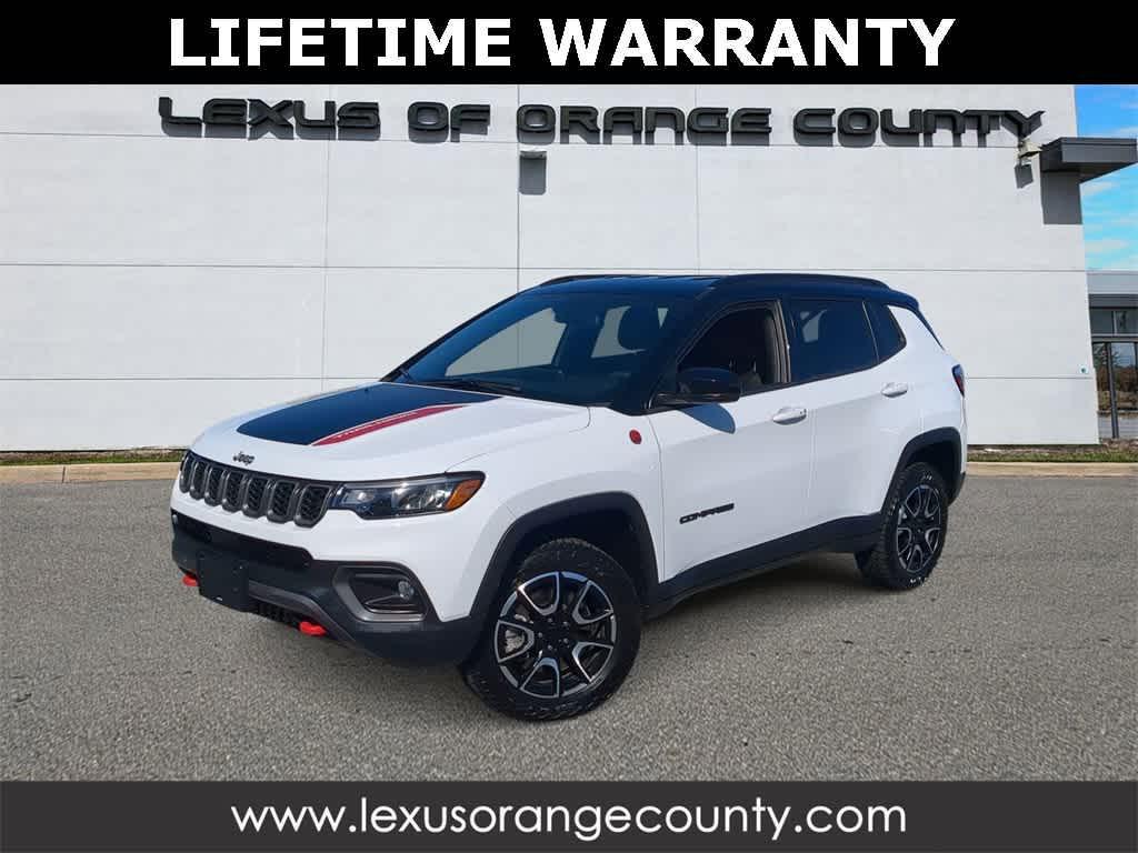 used 2024 Jeep Compass car, priced at $26,414