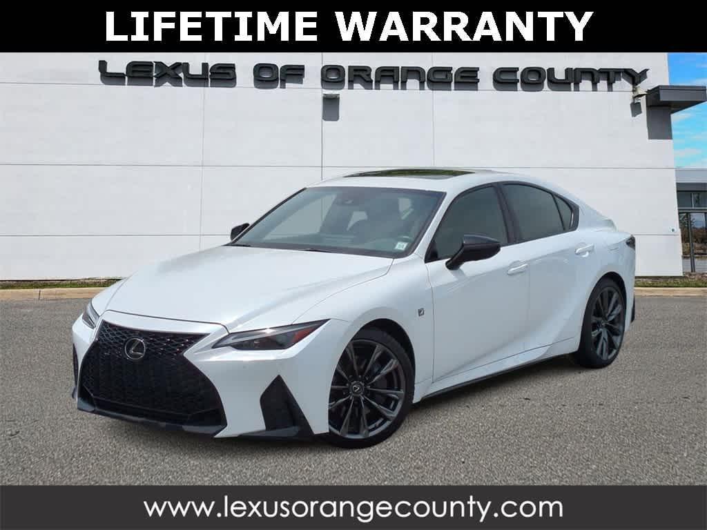 used 2022 Lexus IS 350 car, priced at $39,998