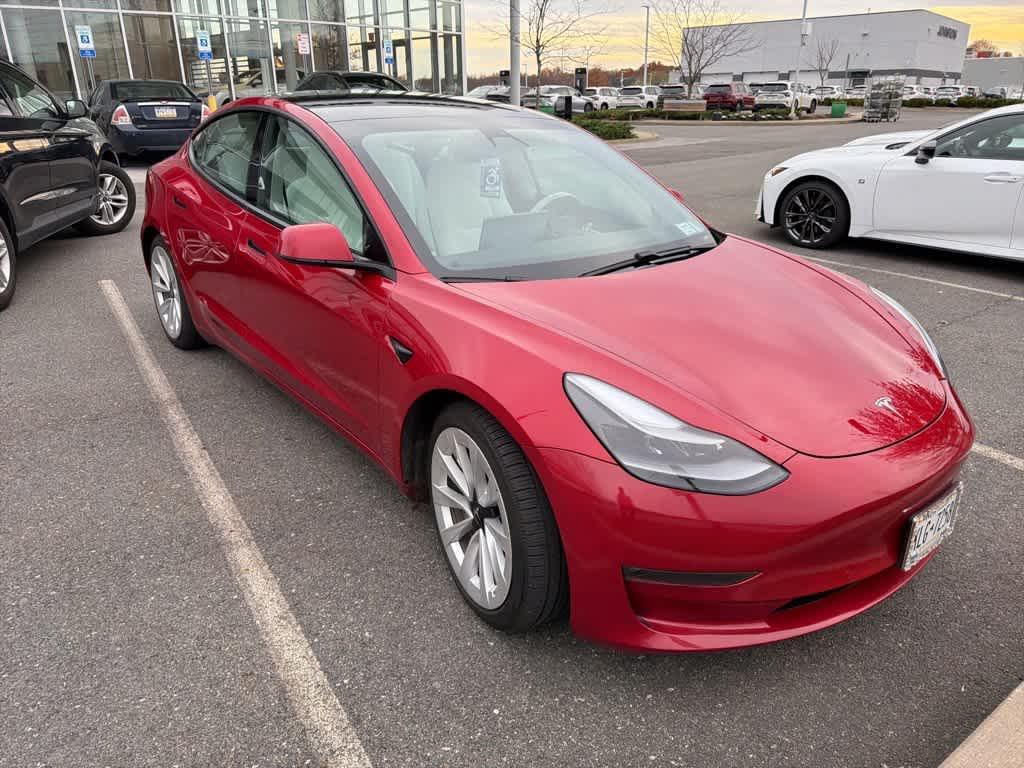 used 2021 Tesla Model 3 car, priced at $17,998