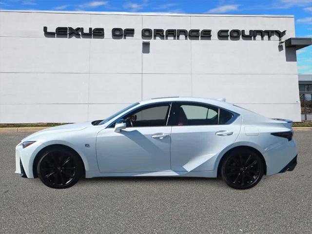 used 2021 Lexus IS 350 car, priced at $38,232