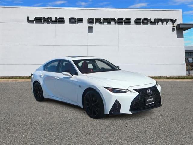 used 2021 Lexus IS 350 car, priced at $38,232