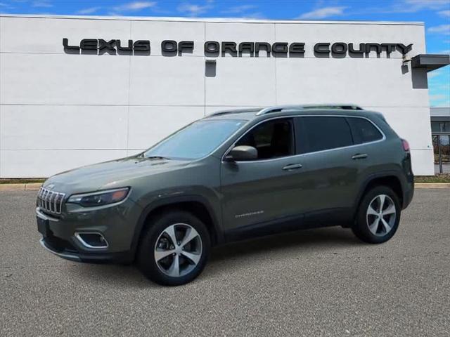 used 2021 Jeep Cherokee car, priced at $22,993