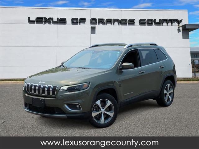 used 2021 Jeep Cherokee car, priced at $23,000