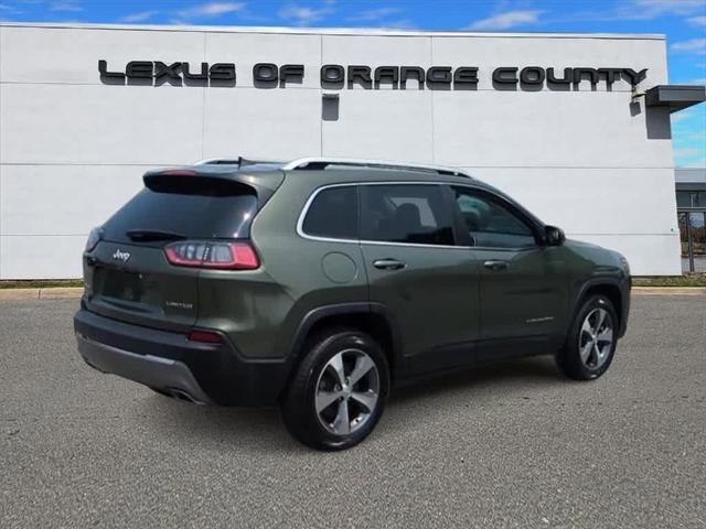used 2021 Jeep Cherokee car, priced at $22,993