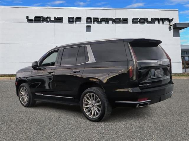 used 2022 Cadillac Escalade car, priced at $62,351