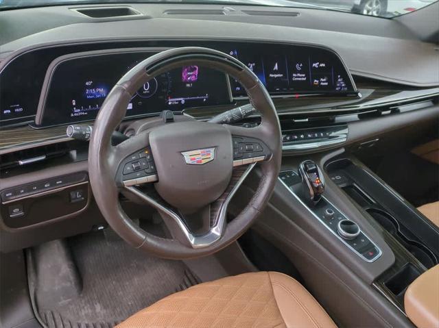 used 2022 Cadillac Escalade car, priced at $62,351