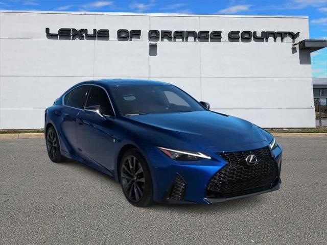 used 2021 Lexus IS 350 car, priced at $42,436