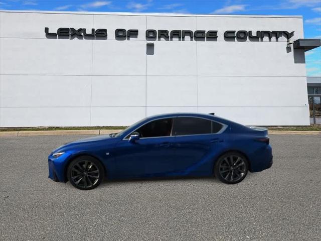 used 2021 Lexus IS 350 car, priced at $42,436