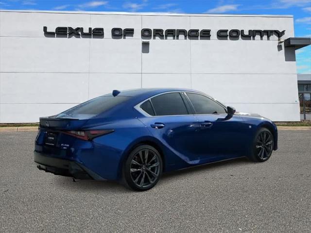 used 2021 Lexus IS 350 car, priced at $42,436