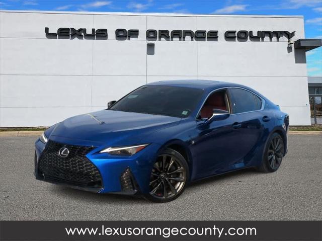 used 2021 Lexus IS 350 car, priced at $42,436