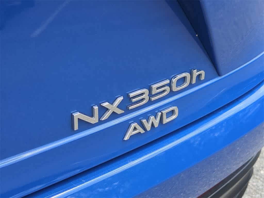 used 2022 Lexus NX 350h car, priced at $37,998