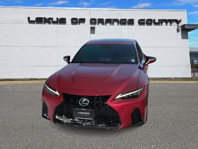 used 2023 Lexus IS 500 car, priced at $59,347