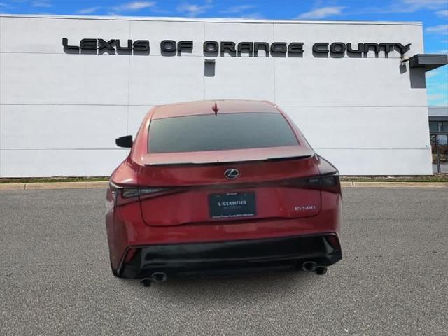 used 2023 Lexus IS 500 car, priced at $59,347