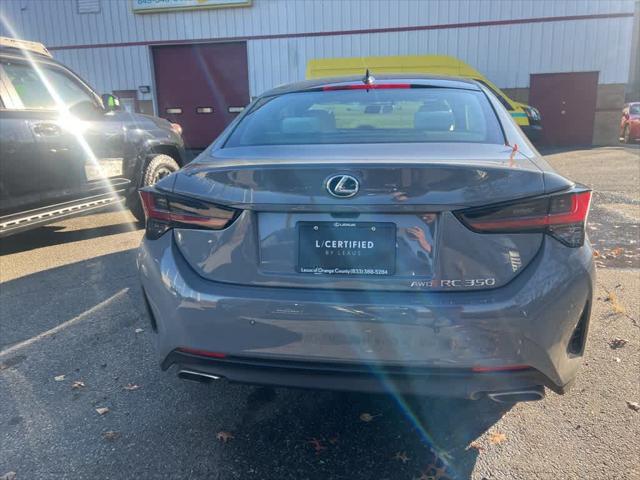 used 2023 Lexus RC 350 car, priced at $46,998