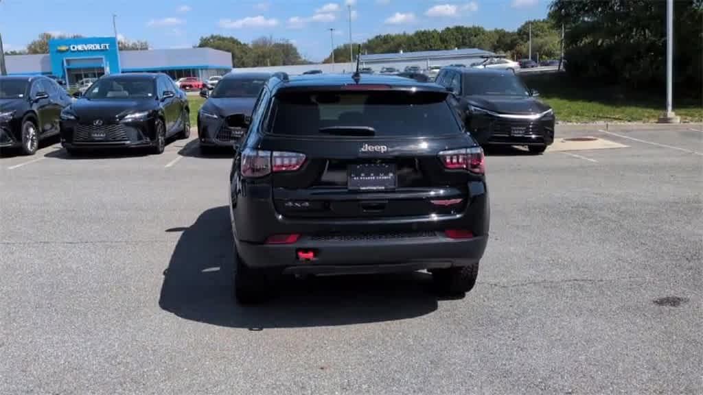 used 2024 Jeep Compass car, priced at $25,834