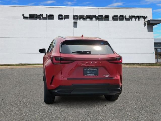 new 2025 Lexus NX 350 car, priced at $48,554