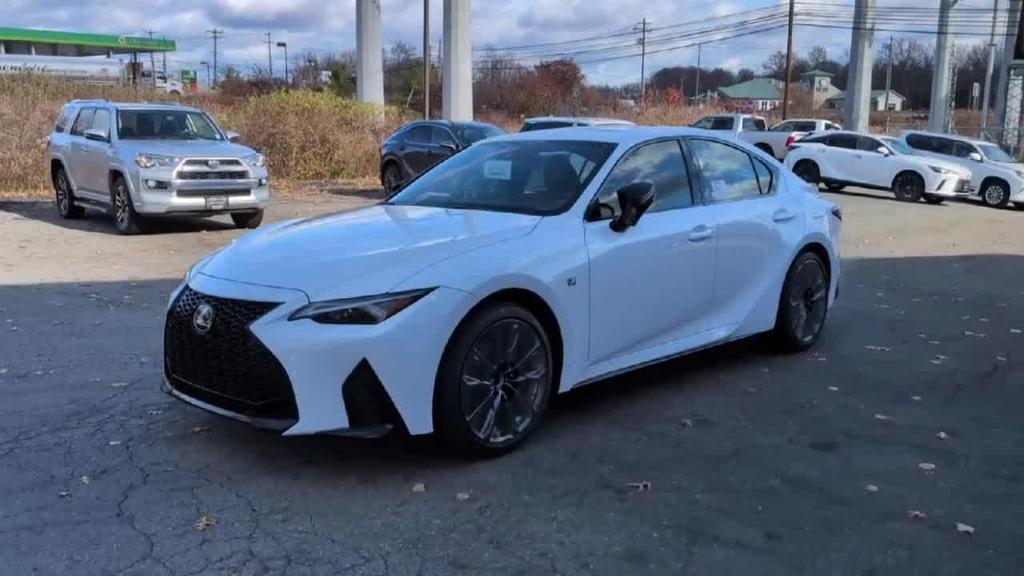 new 2025 Lexus IS 350 car, priced at $52,123