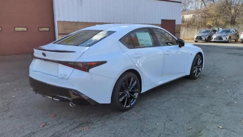 new 2025 Lexus IS 350 car, priced at $52,123
