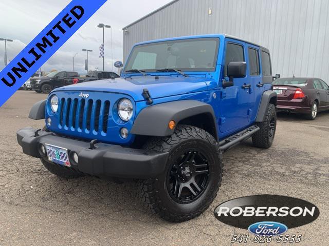 used 2015 Jeep Wrangler Unlimited car, priced at $28,417