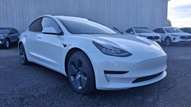 used 2022 Tesla Model 3 car, priced at $27,997