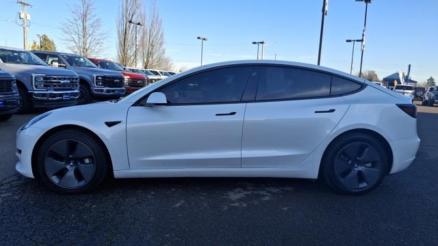 used 2022 Tesla Model 3 car, priced at $27,997