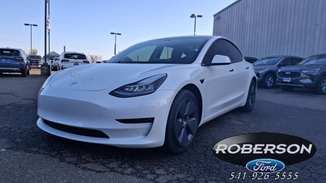 used 2022 Tesla Model 3 car, priced at $27,997