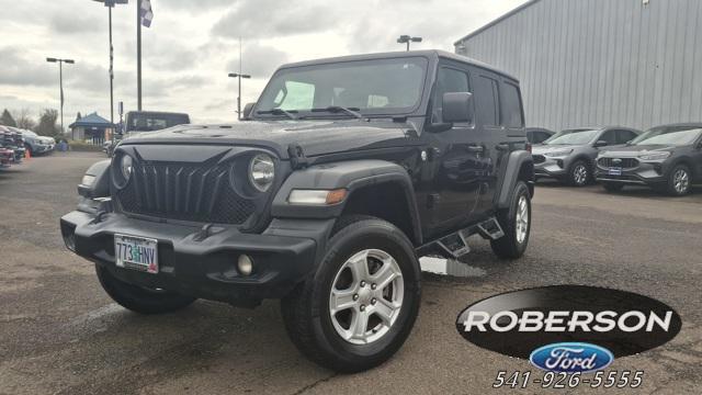 used 2019 Jeep Wrangler Unlimited car, priced at $25,917