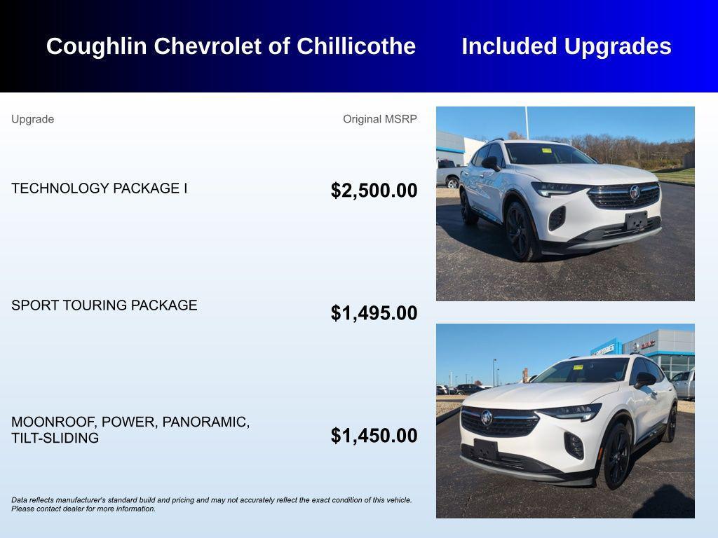 used 2022 Buick Envision car, priced at $22,750