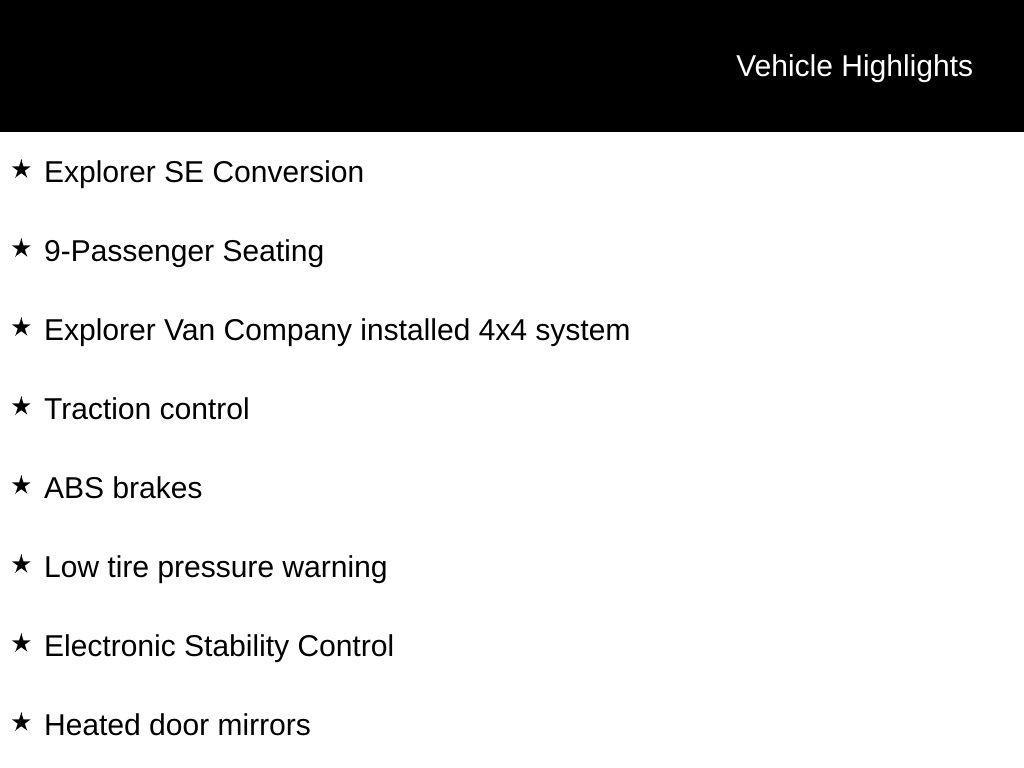 used 2024 Chevrolet Express 2500 car, priced at $79,988