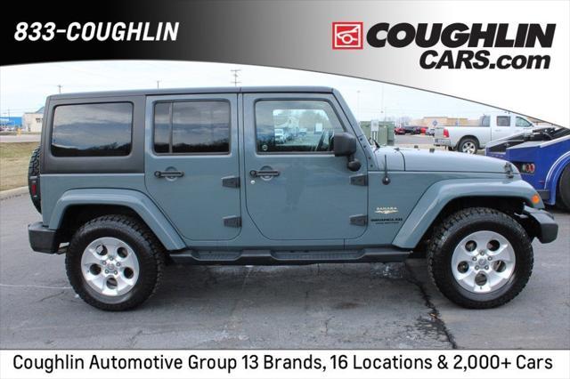 used 2015 Jeep Wrangler Unlimited car, priced at $19,341