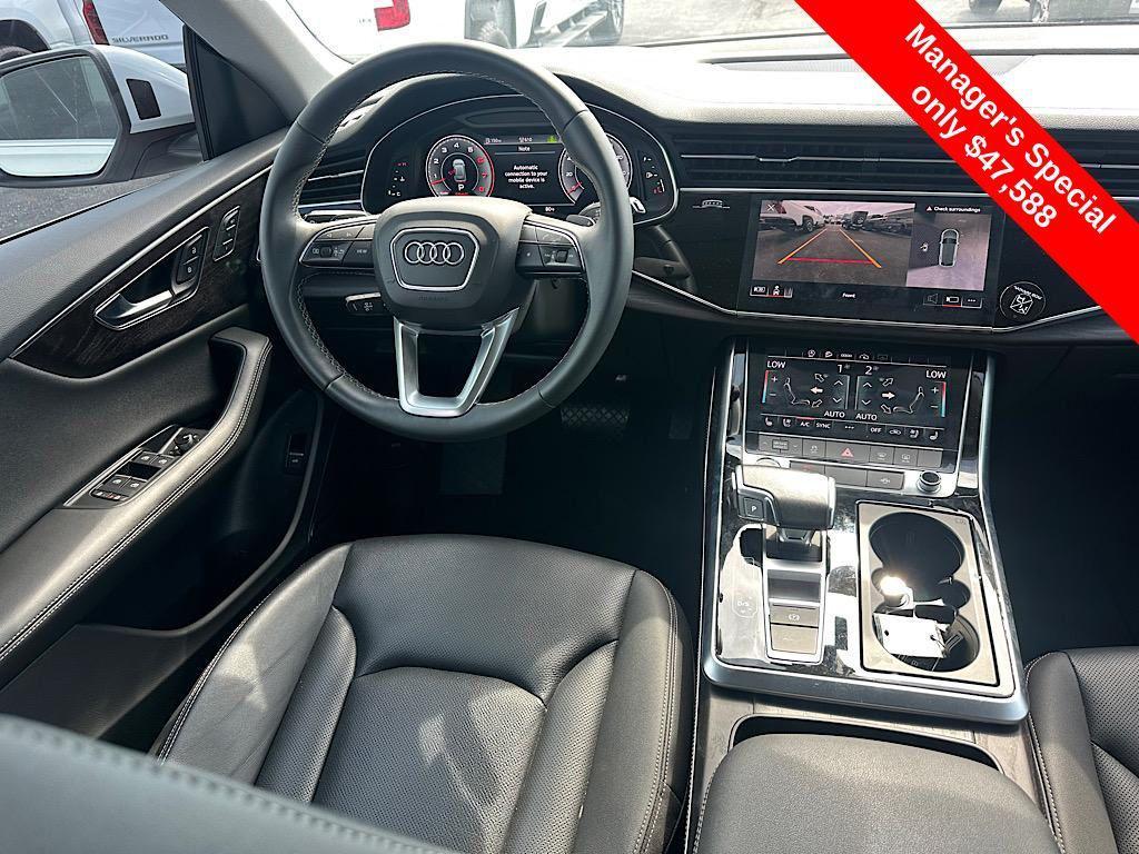 used 2023 Audi Q8 car, priced at $47,588