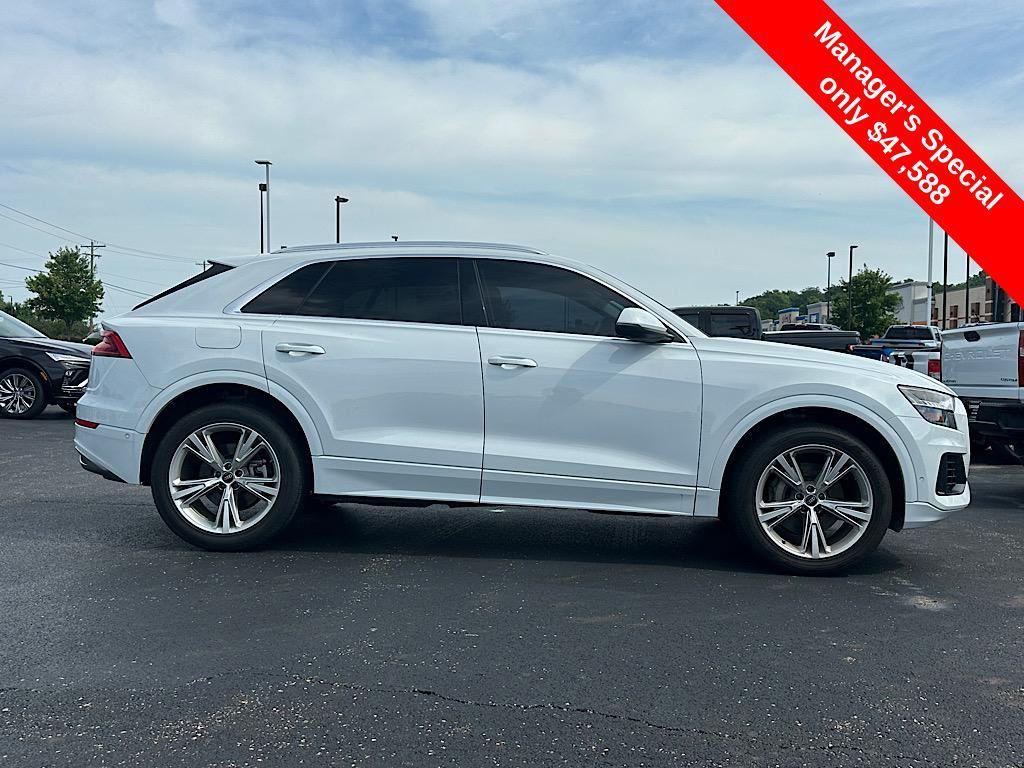 used 2023 Audi Q8 car, priced at $47,588