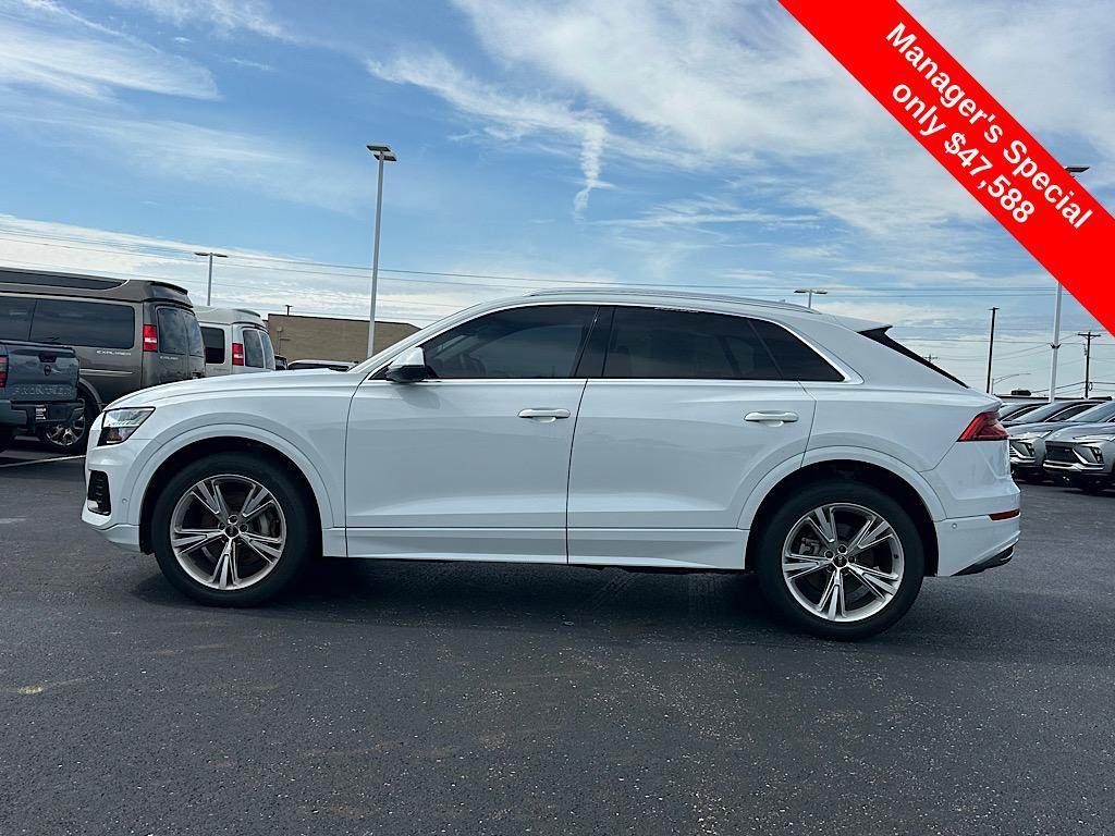 used 2023 Audi Q8 car, priced at $47,588